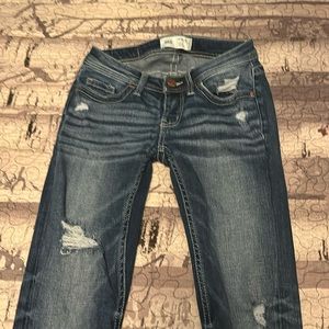 BKE Stella slim fit, low rise, ankle skinny jeans, size 23